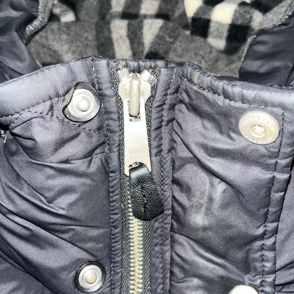 Burberry Down Fill Check Lined Black Customizable Puffer Jacket - Picture 7 of 14